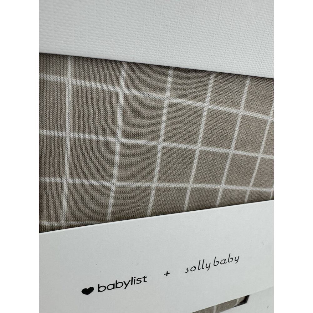“SOLLY BABY” NEW Heritage Check Tan Beige Wrap - Picture 2 of 4